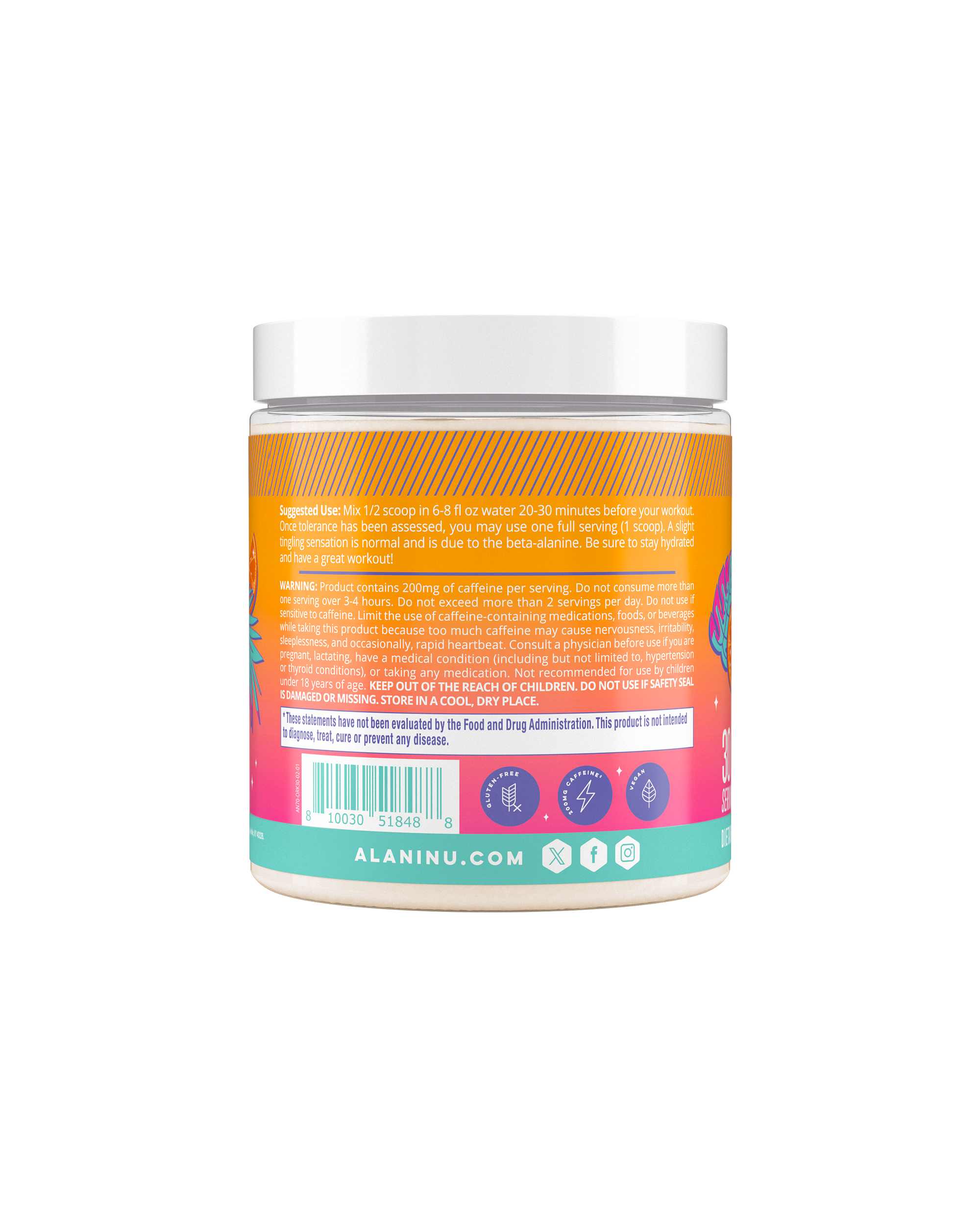 Pre-Workout - Orange Kiss